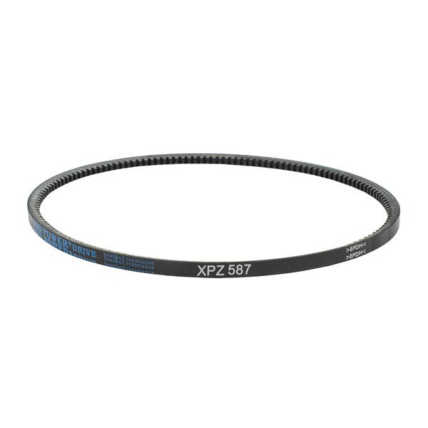 587mm Outside Length, 9 2/3mm Top Width, 1 Ribs, D&D, Mfr#: XPZ587